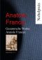[Gesammelte Werke 01] • Anatole Frances
